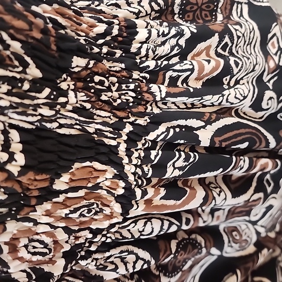 New Directions Abstract Sleeveless Top Women's Sz 8 51" L - Picture 9 of 9